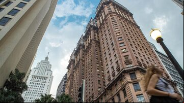 Edifício Martinelli, localizado no centro antigo da cidade de São Paulo